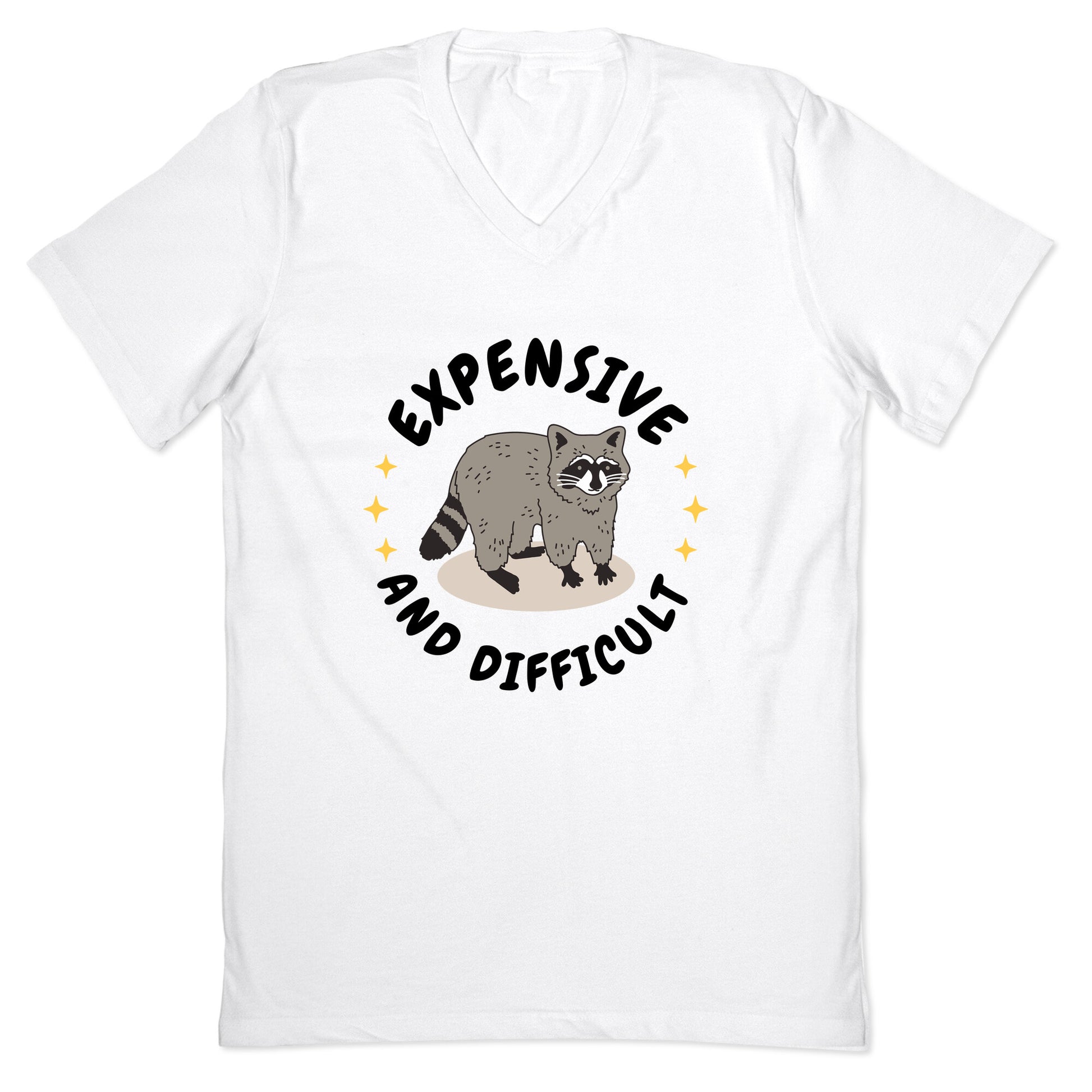 Expensive and Difficult Trash Animal V-Neck