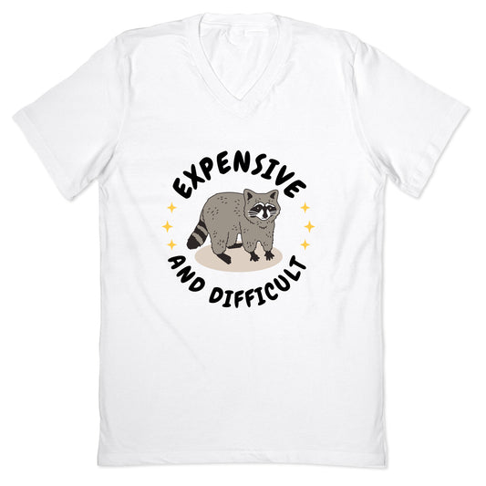 Expensive and Difficult Trash Animal V-Neck