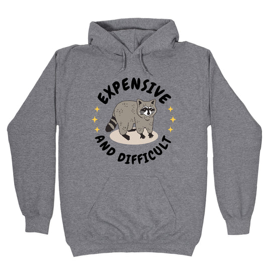 Expensive and Difficult Trash Animal Hoodie