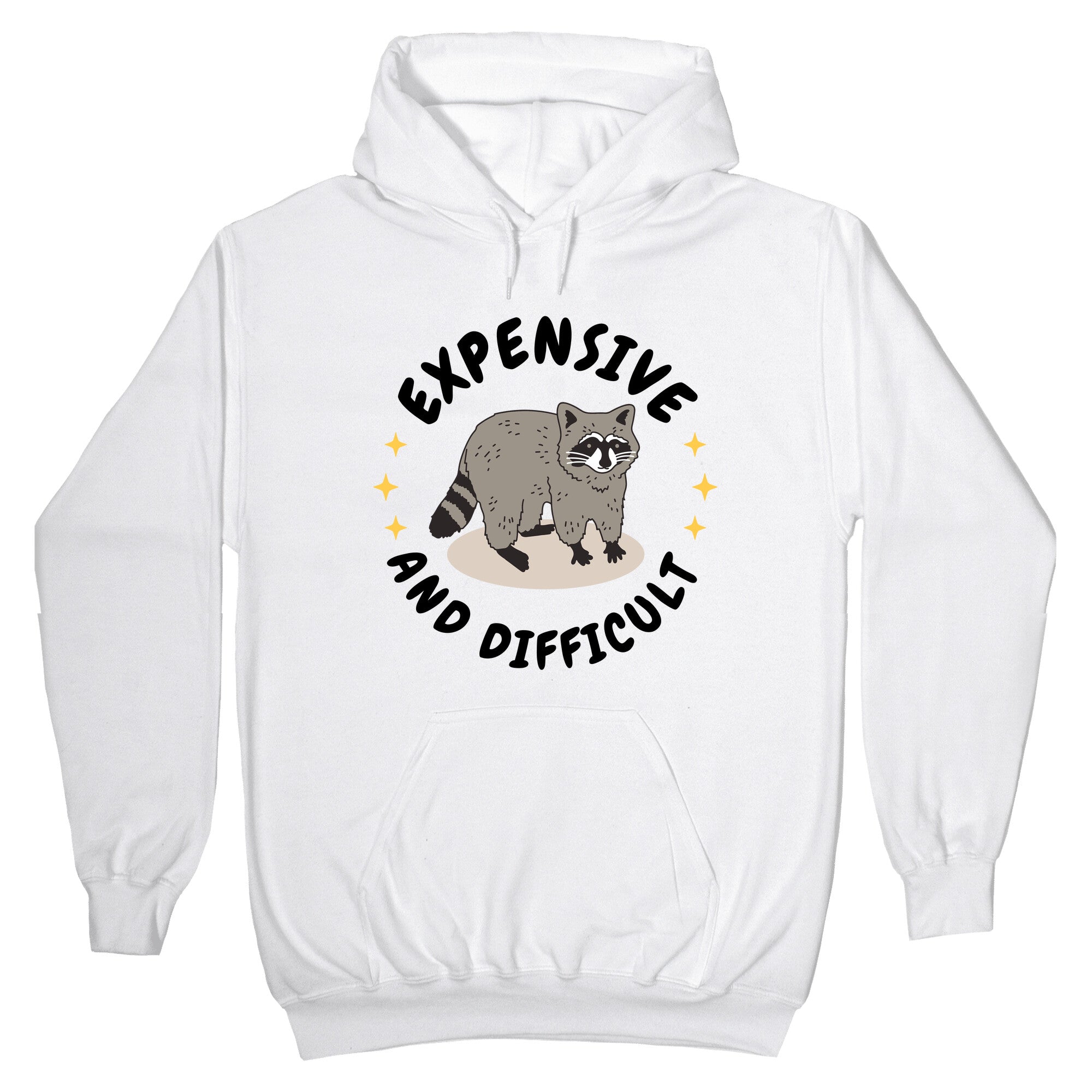 Expensive and Difficult Trash Animal Hoodie