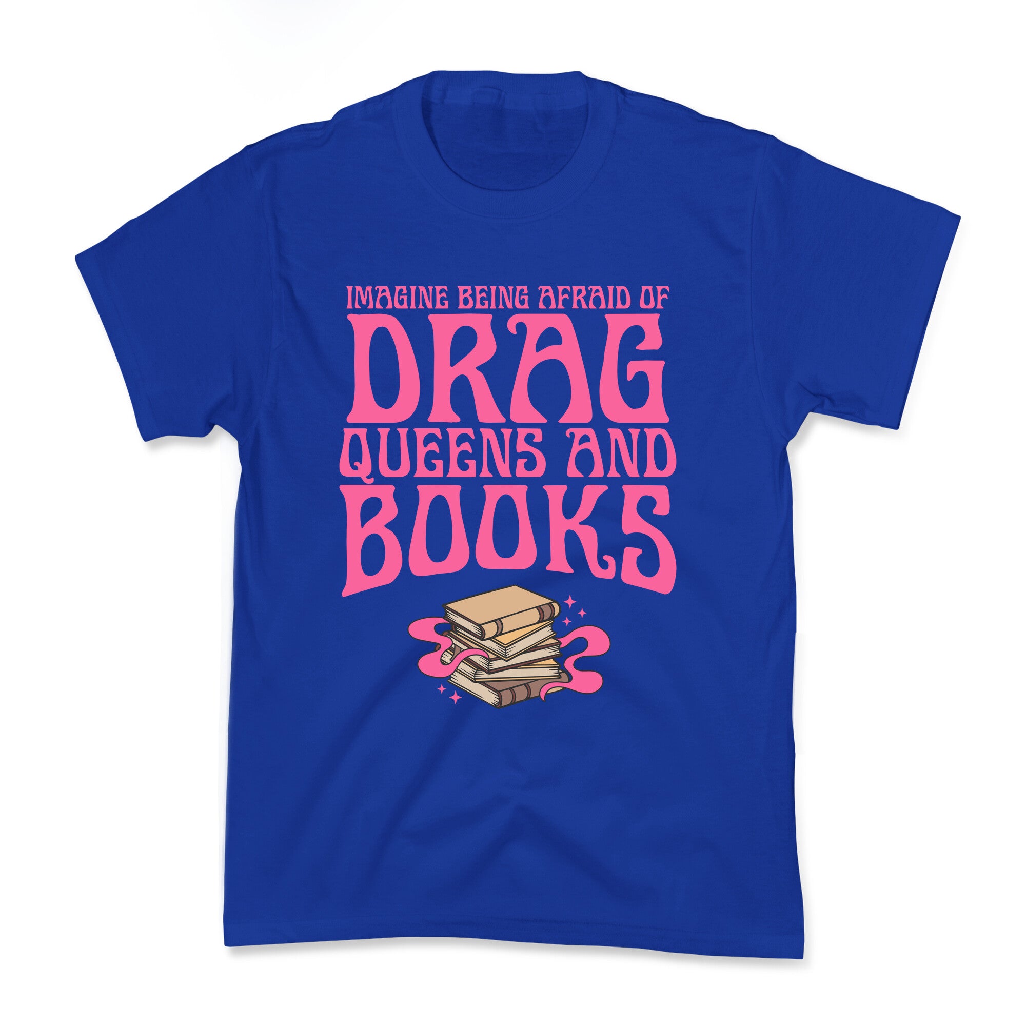 Drag Queens And Books Kids Tee