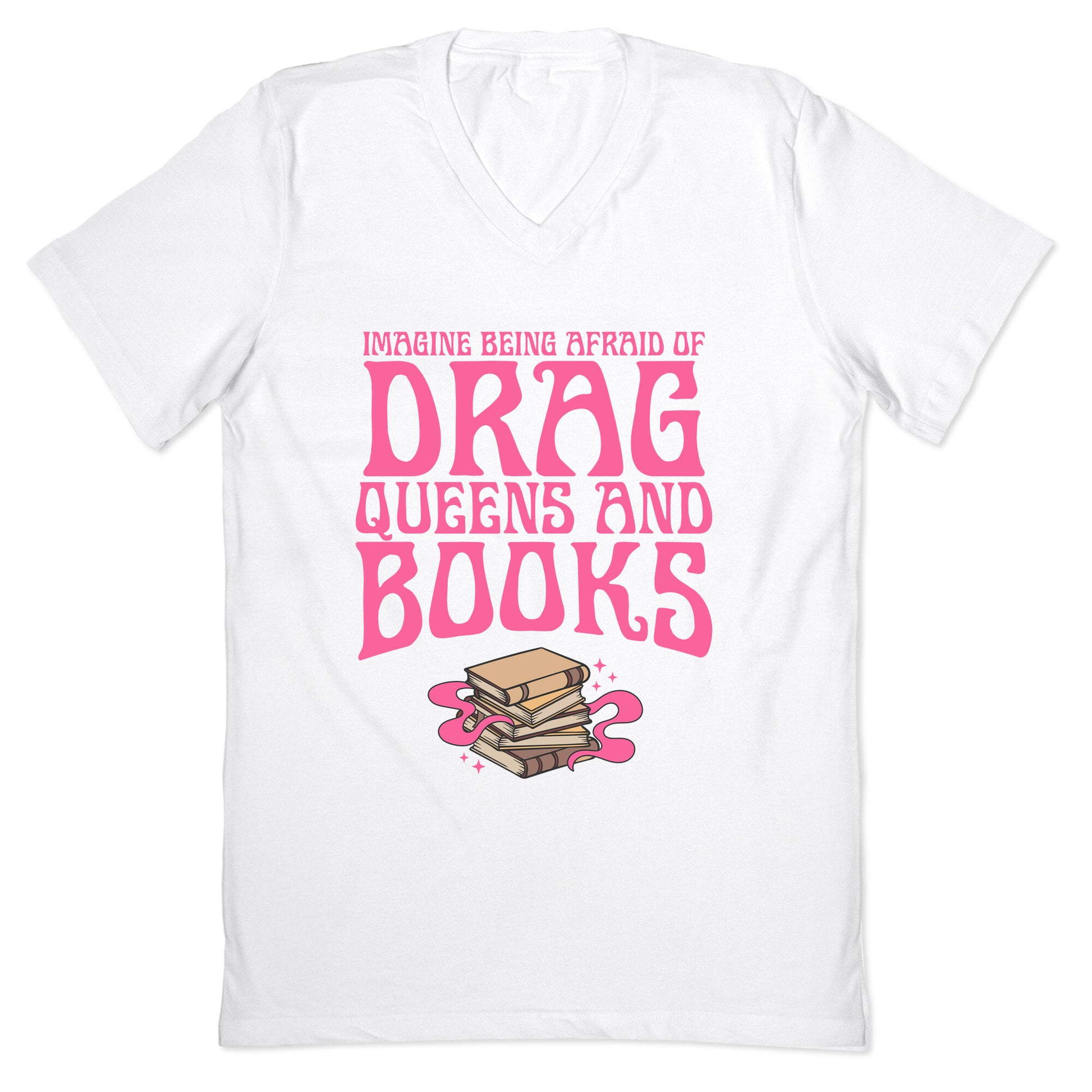 Drag Queens And Books V-Neck