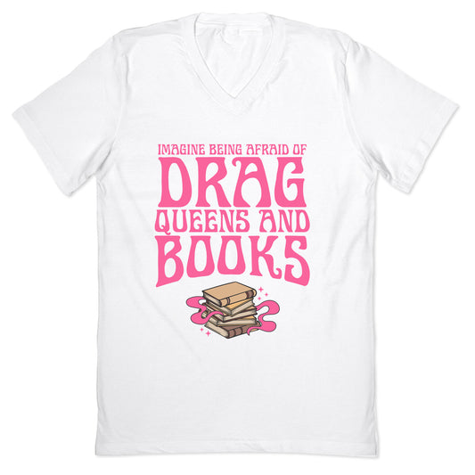 Drag Queens And Books V-Neck