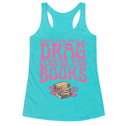 Drag Queens And Books Racerback Tank