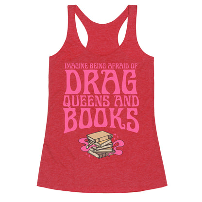 Drag Queens And Books Racerback Tank