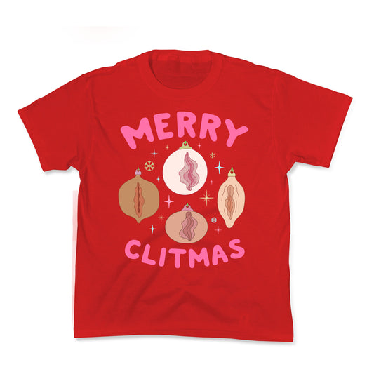 Merry Clitmas Kids Tee