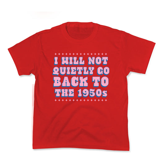 Back to the 1950s Kids Tee
