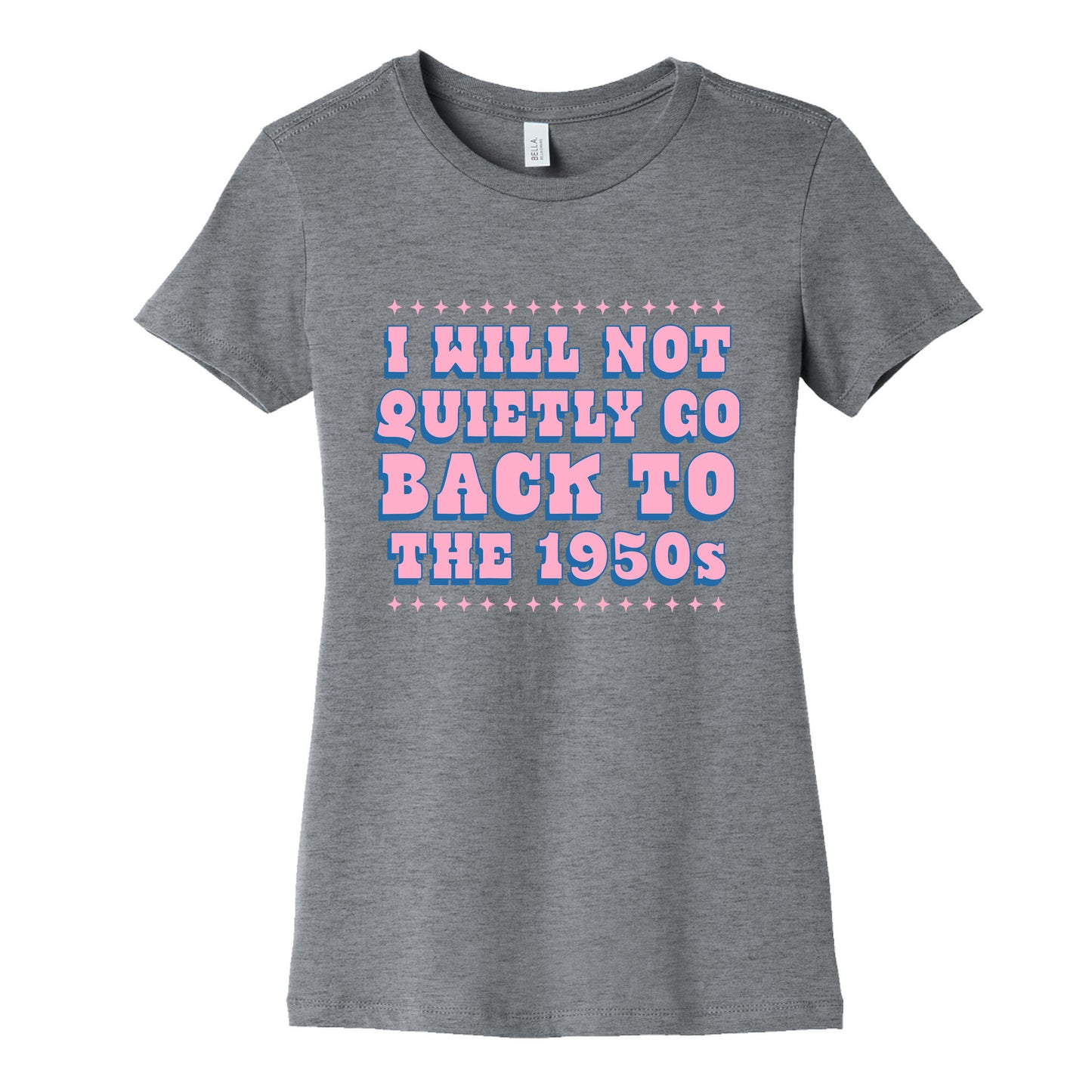 Back to the 1950s Womens Cotton Tee