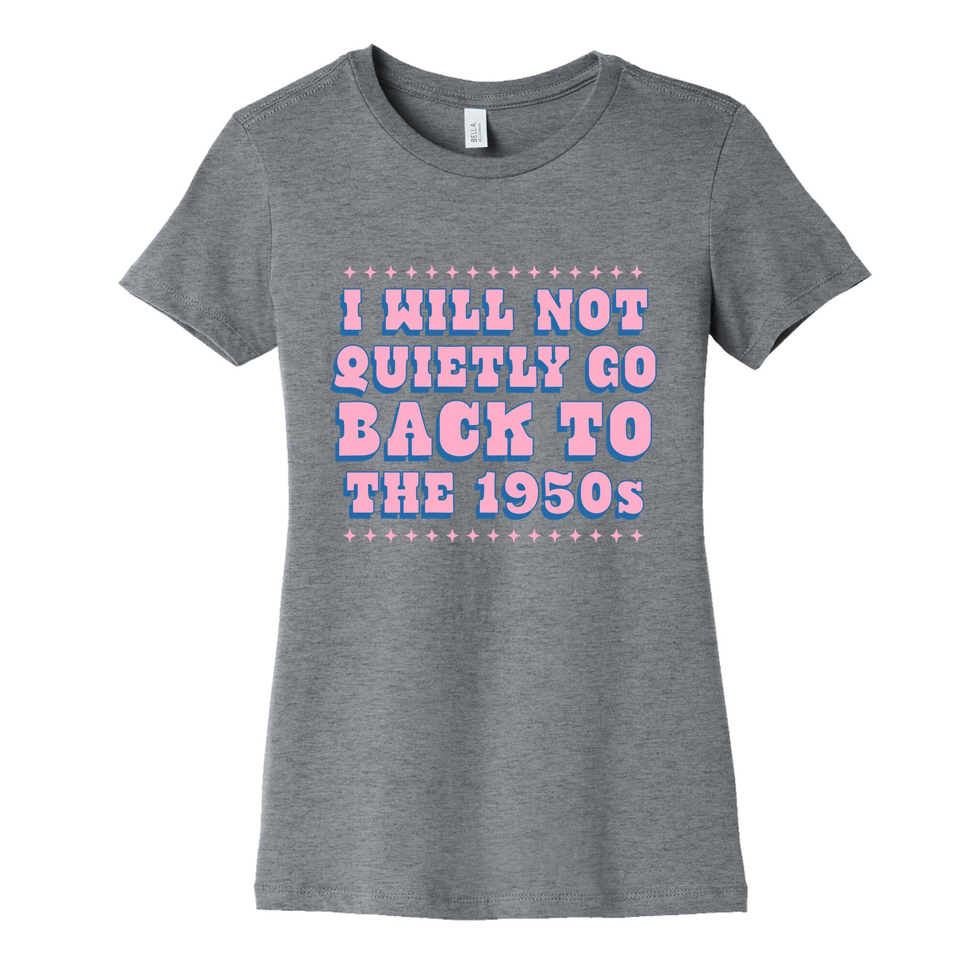 Back to the 1950s Womens Cotton Tee