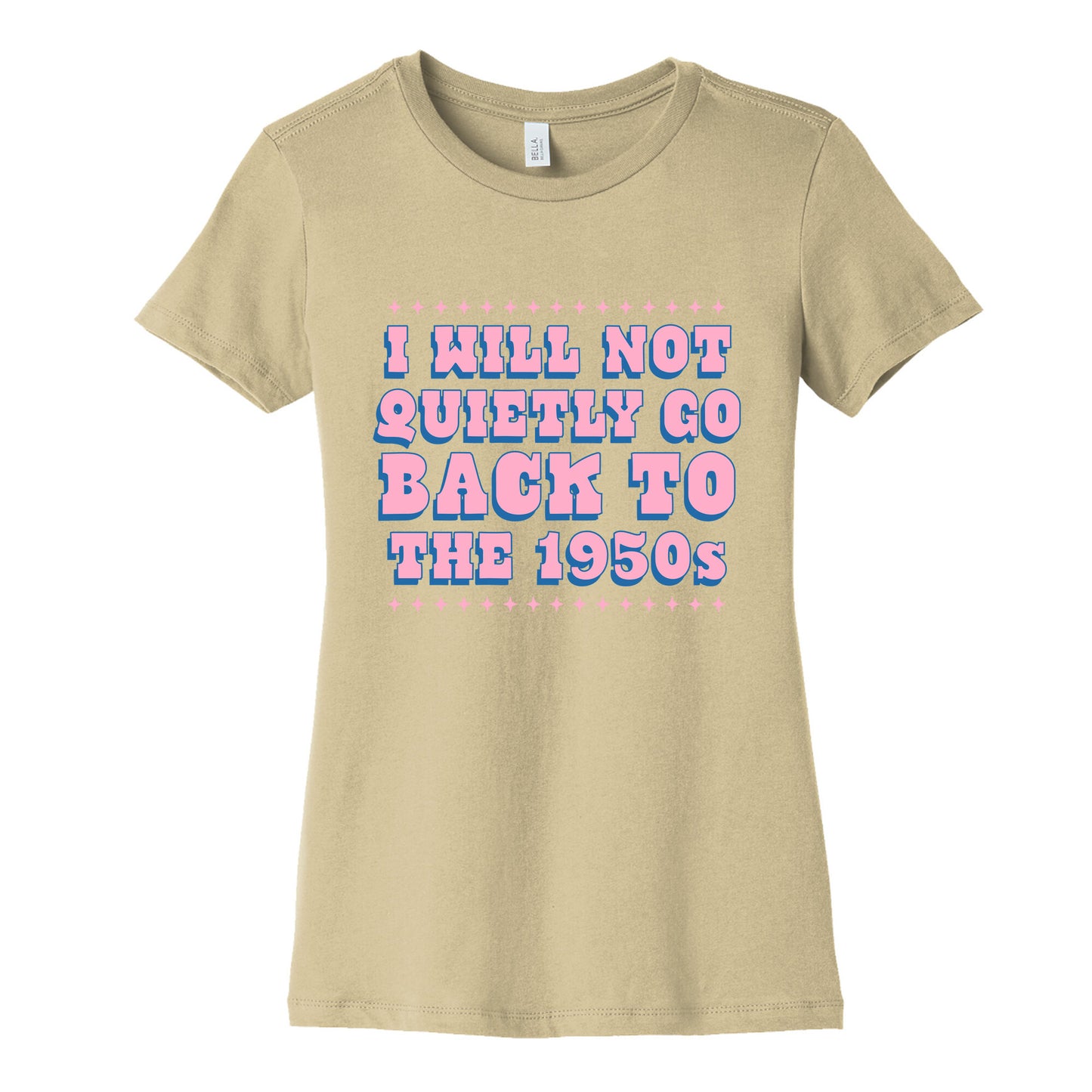 Back to the 1950s Womens Cotton Tee