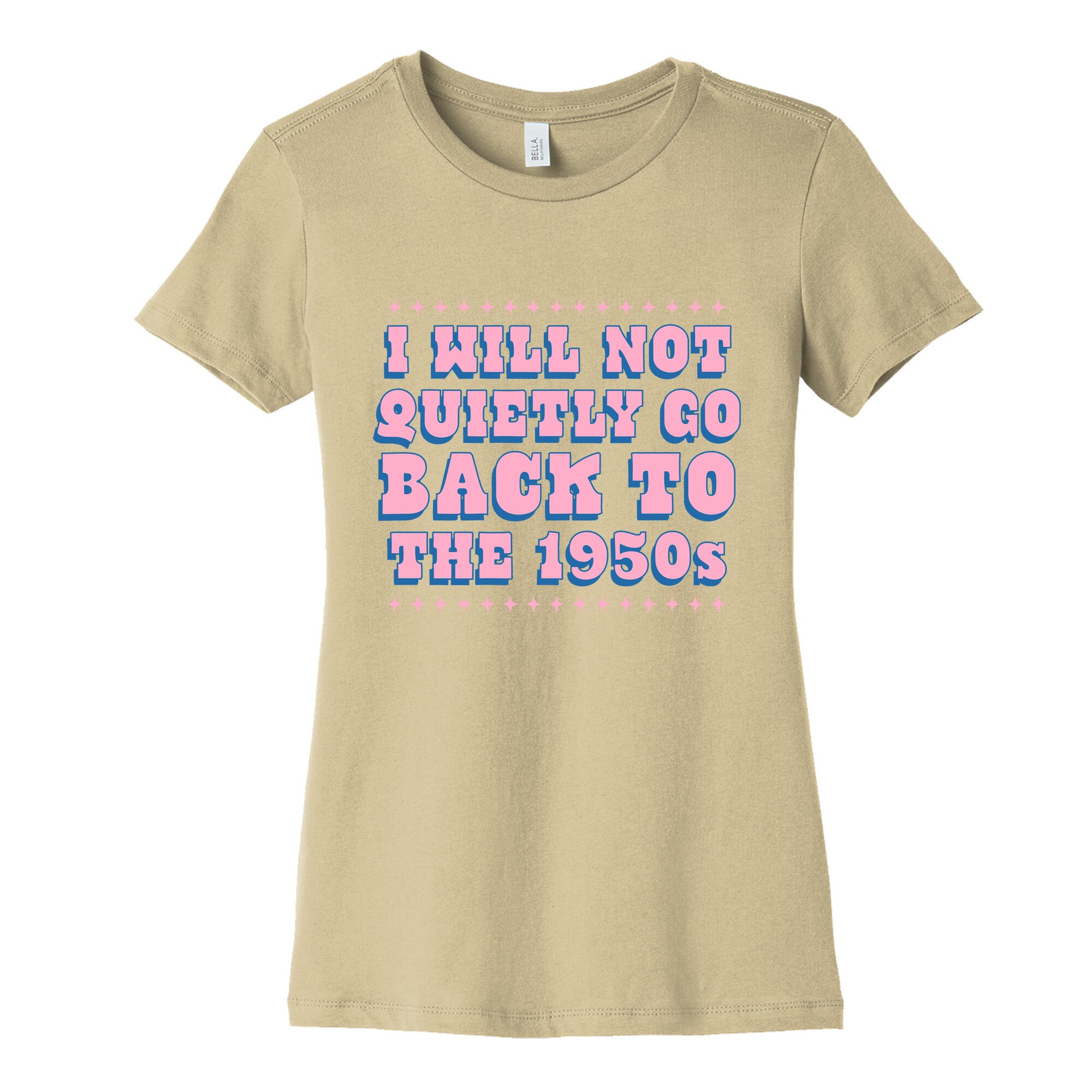 Back to the 1950s Womens Cotton Tee