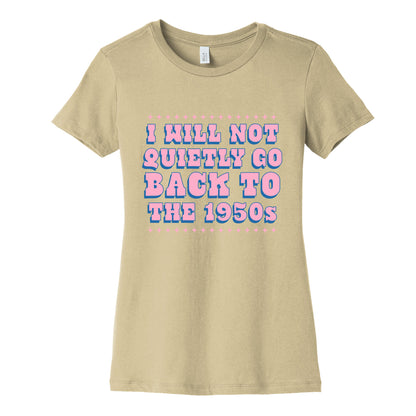 Back to the 1950s Womens Cotton Tee