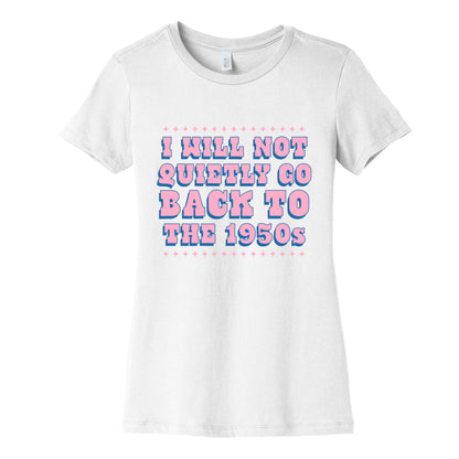 Back to the 1950s Womens Cotton Tee