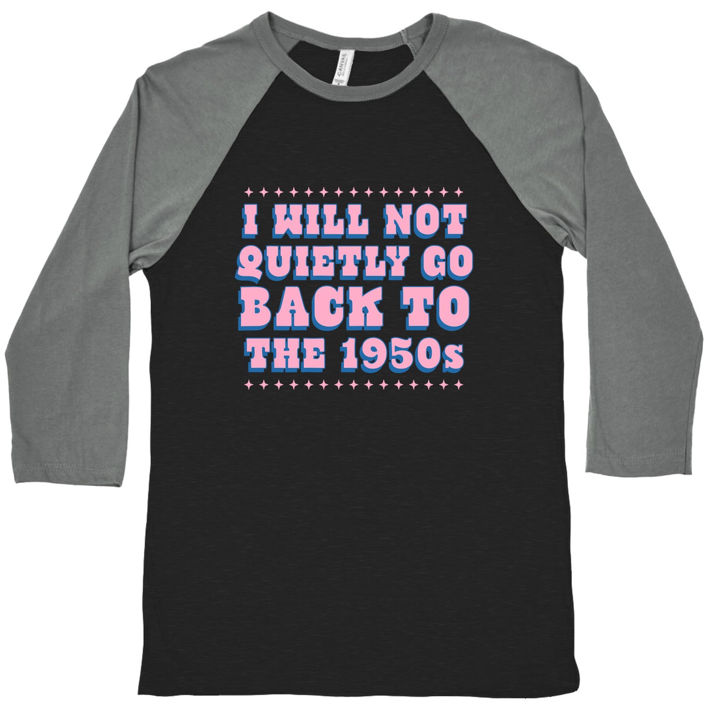 Back to the 1950s Baseball Tee