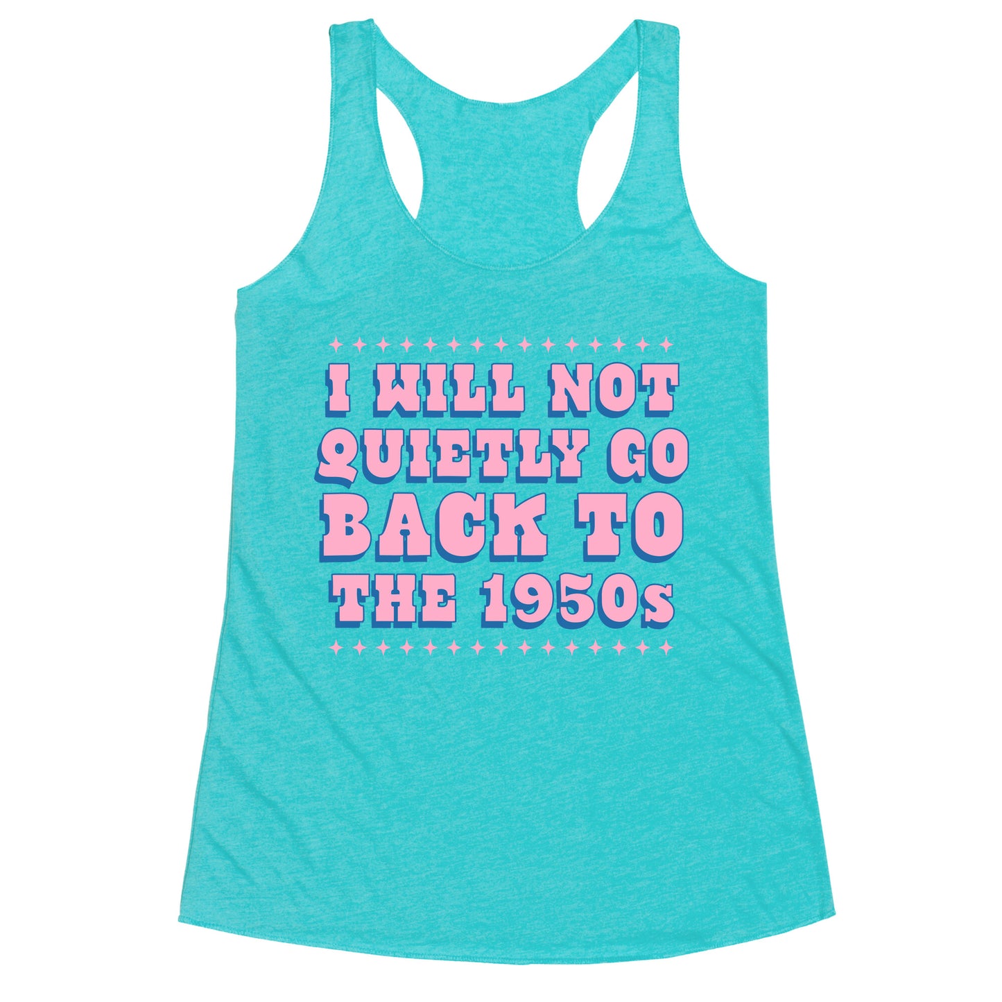 Back to the 1950s Racerback Tank