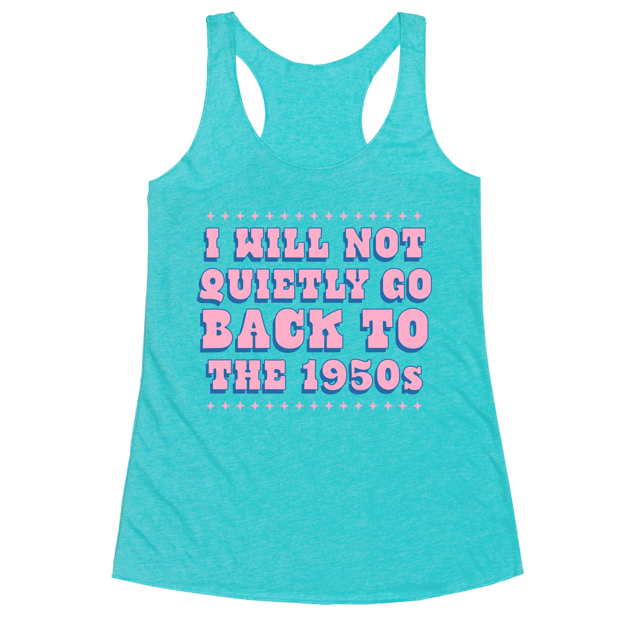 Back to the 1950s Racerback Tank