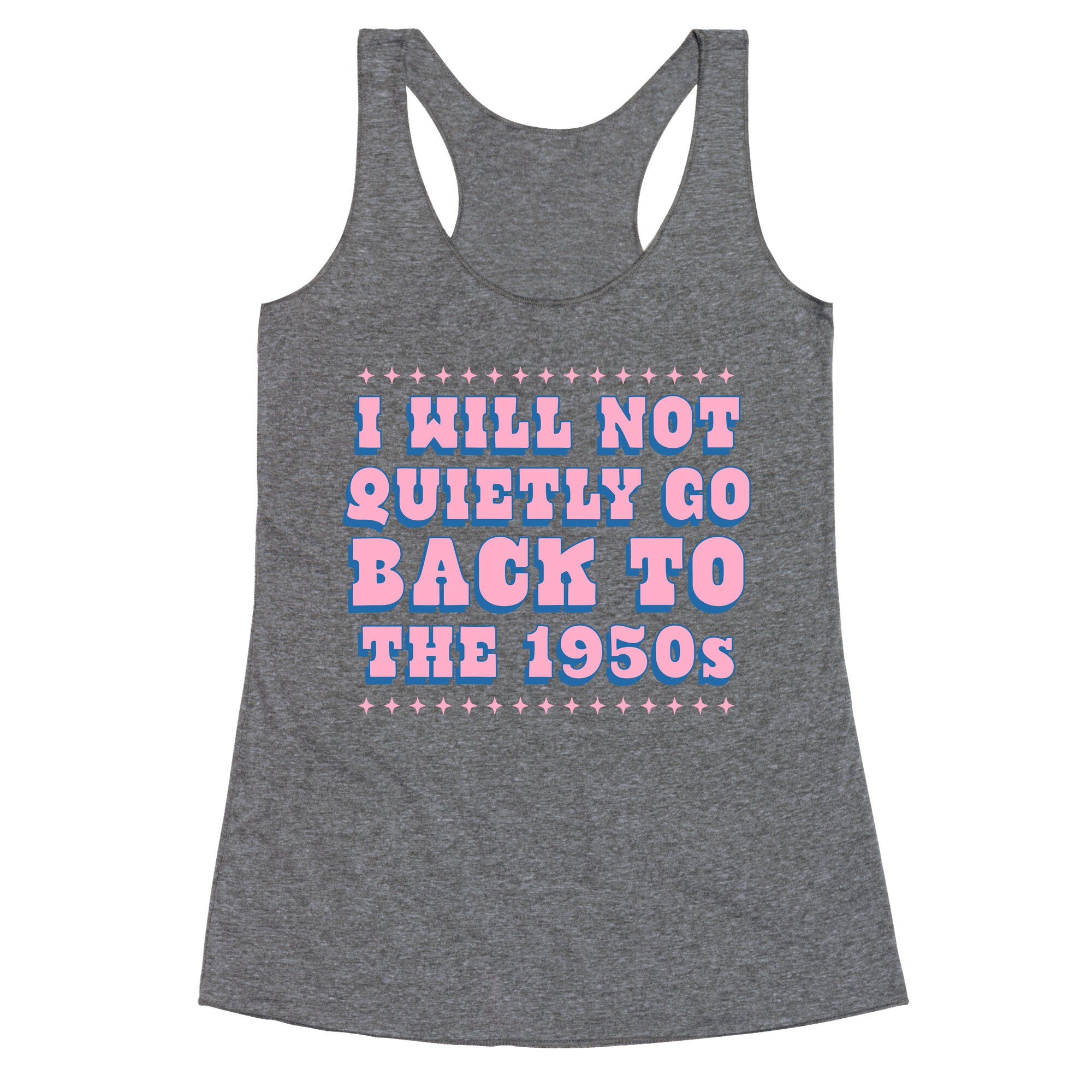 Back to the 1950s Racerback Tank