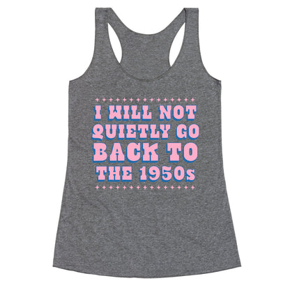 Back to the 1950s Racerback Tank