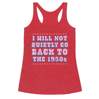 Back to the 1950s Racerback Tank