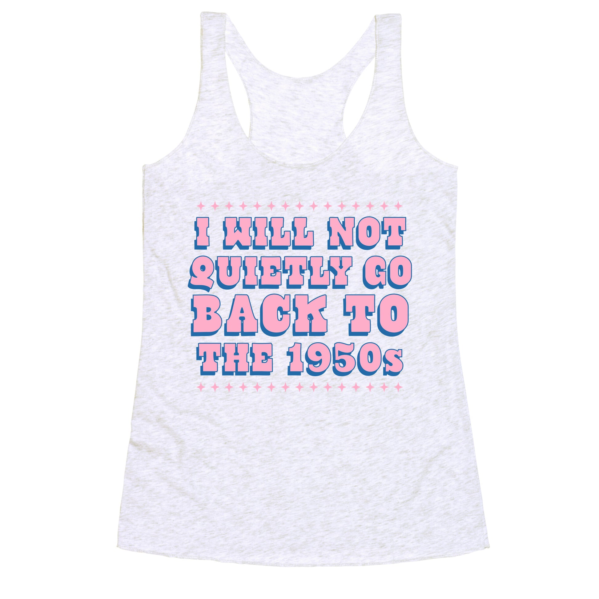 Back to the 1950s Racerback Tank