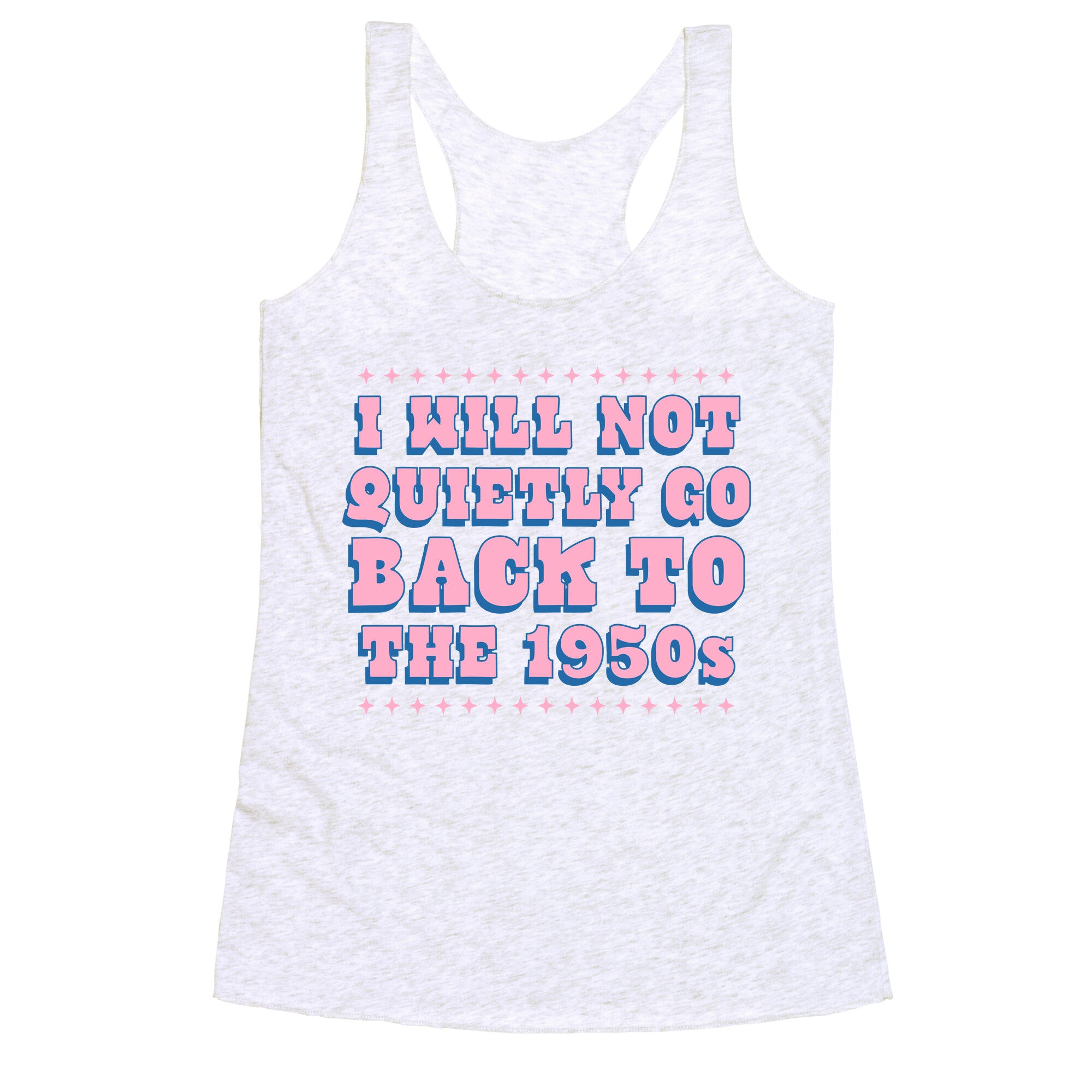 Back to the 1950s Racerback Tank