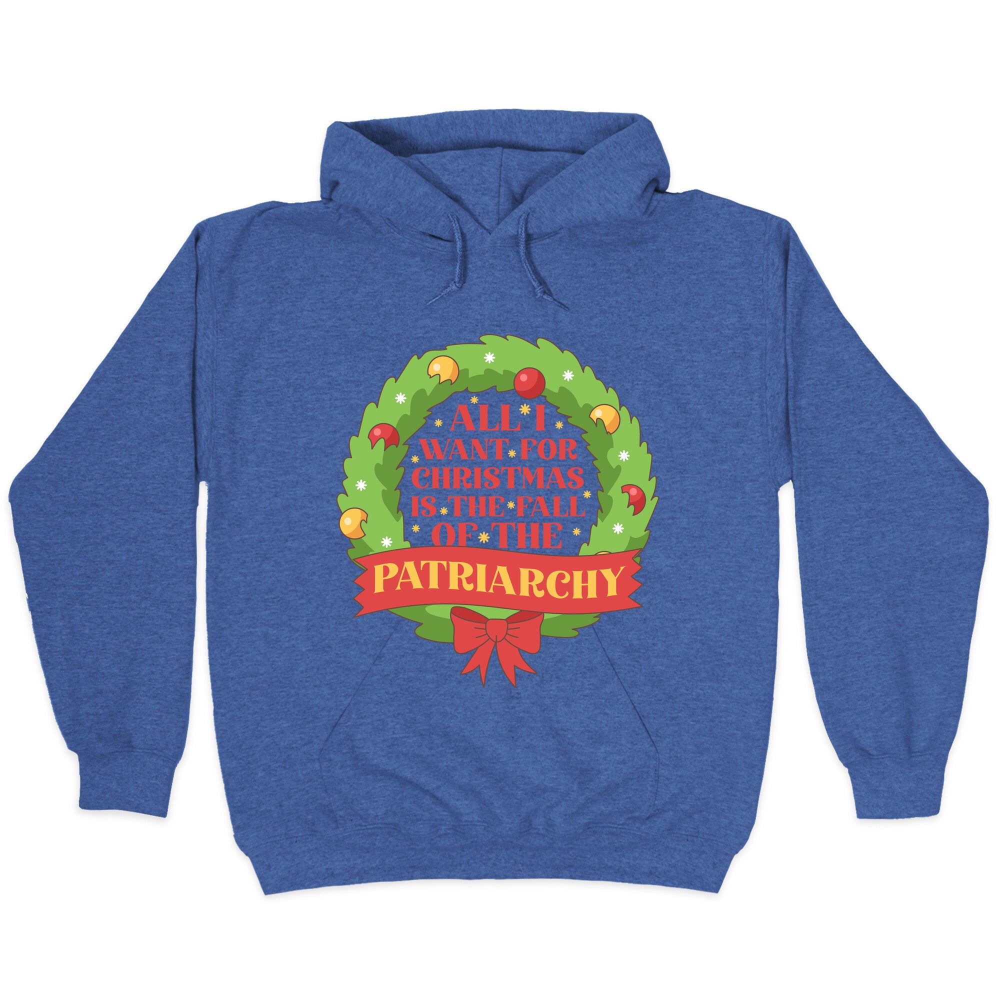Fall of the Patriarchy Christmas Hoodie