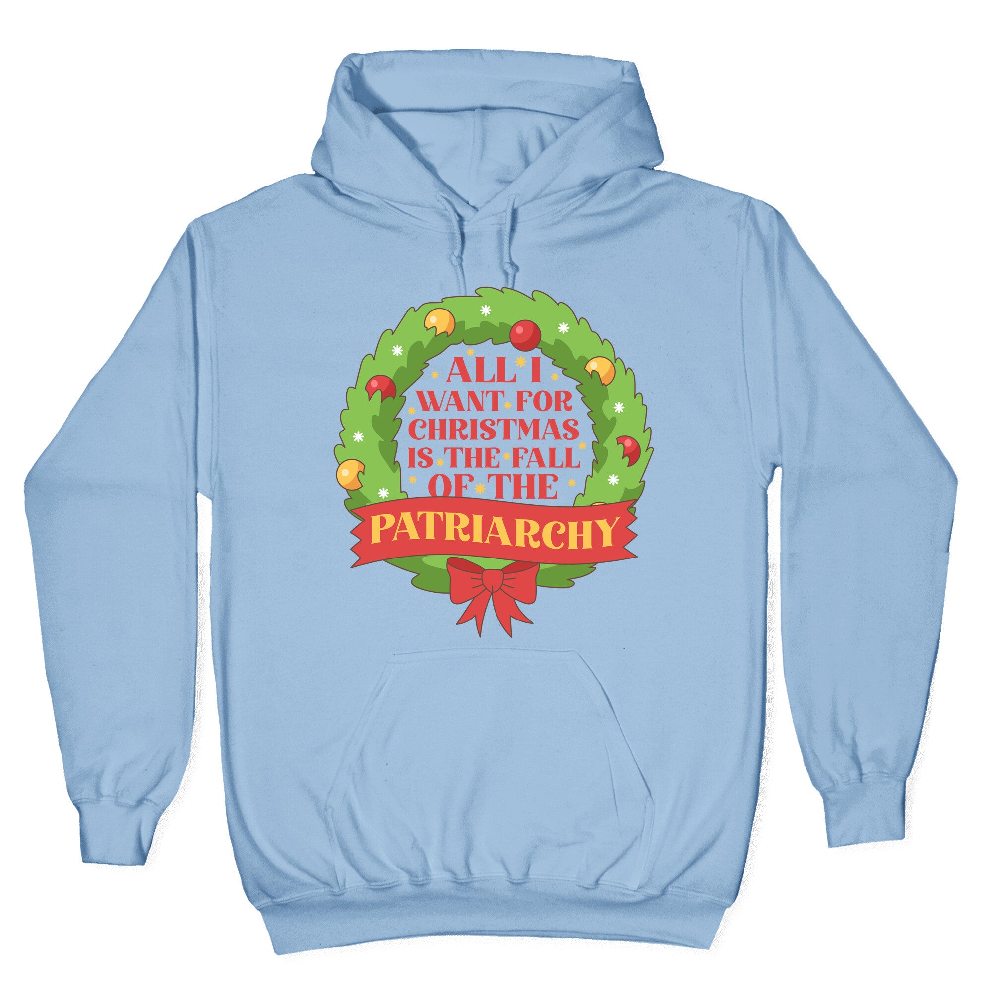 Fall of the Patriarchy Christmas Hoodie