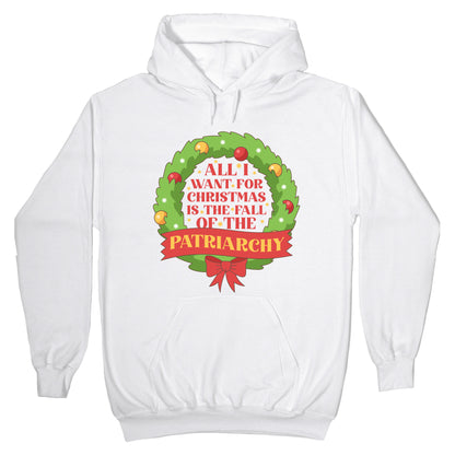 Fall of the Patriarchy Christmas Hoodie