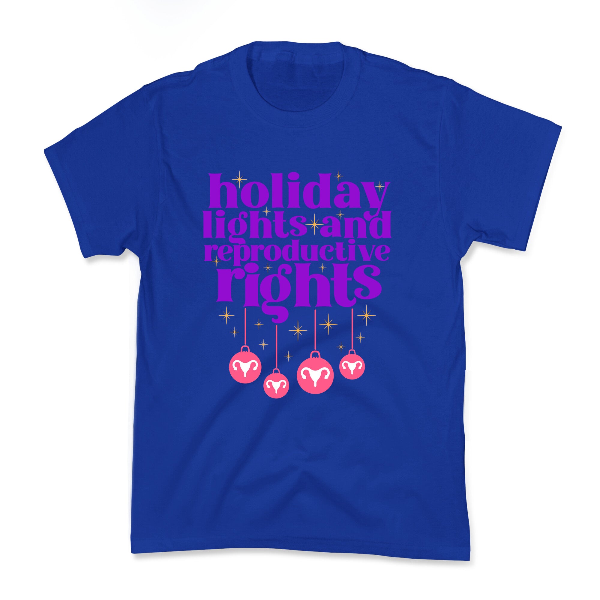 Holiday Lights & Reproductive Rights Kids Tee