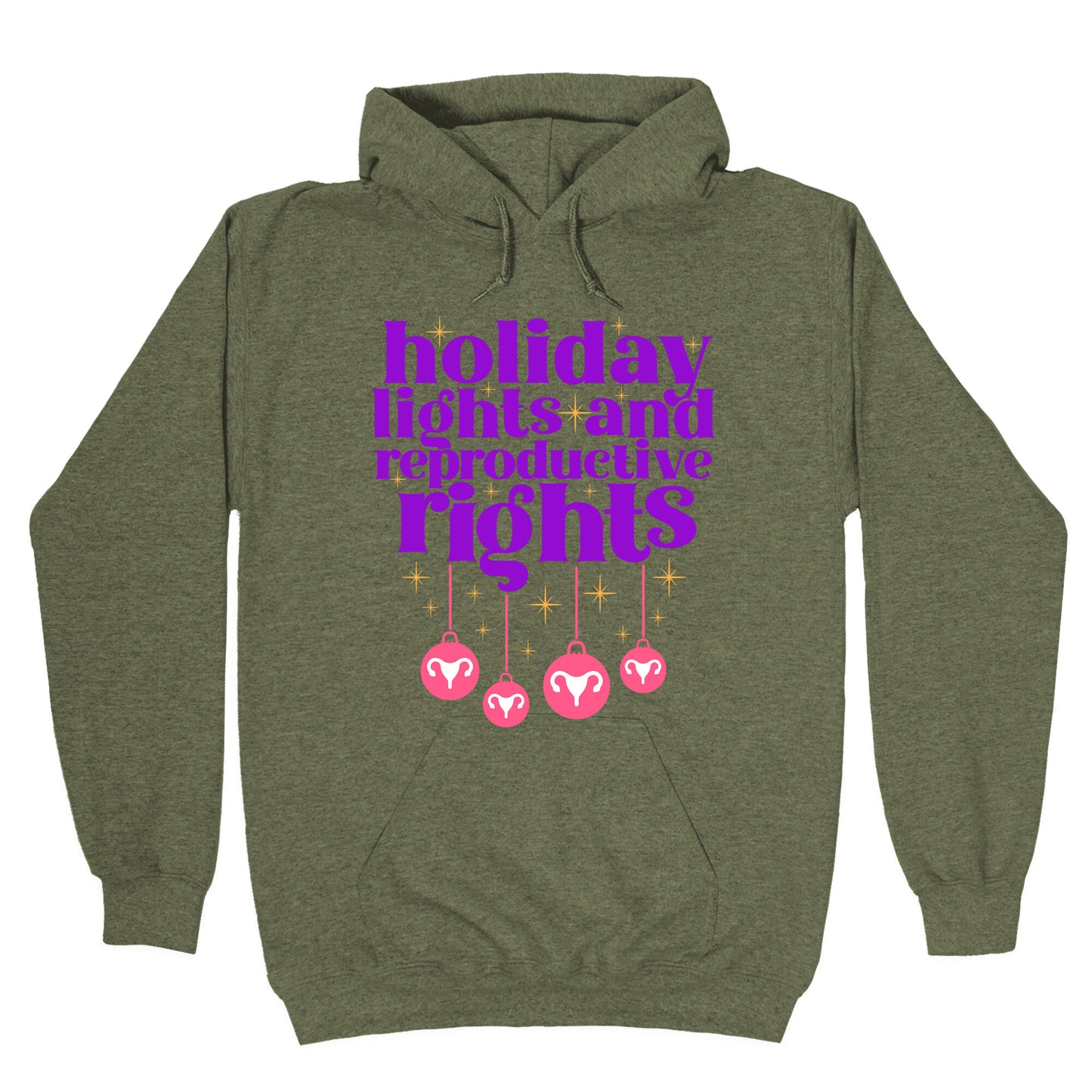 Holiday Lights & Reproductive Rights Hoodie