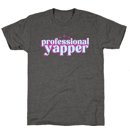 Professional Yapper Unisex Triblend Tee