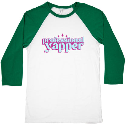 Professional Yapper Baseball Tee