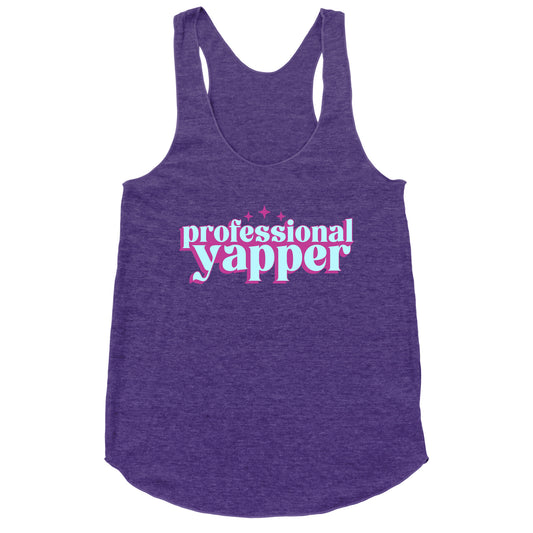 Professional Yapper Racerback Tank