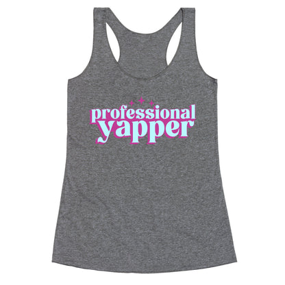 Professional Yapper Racerback Tank