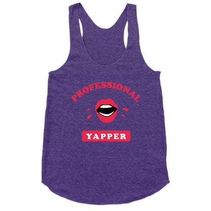 Professional Yapper Racerback Tank