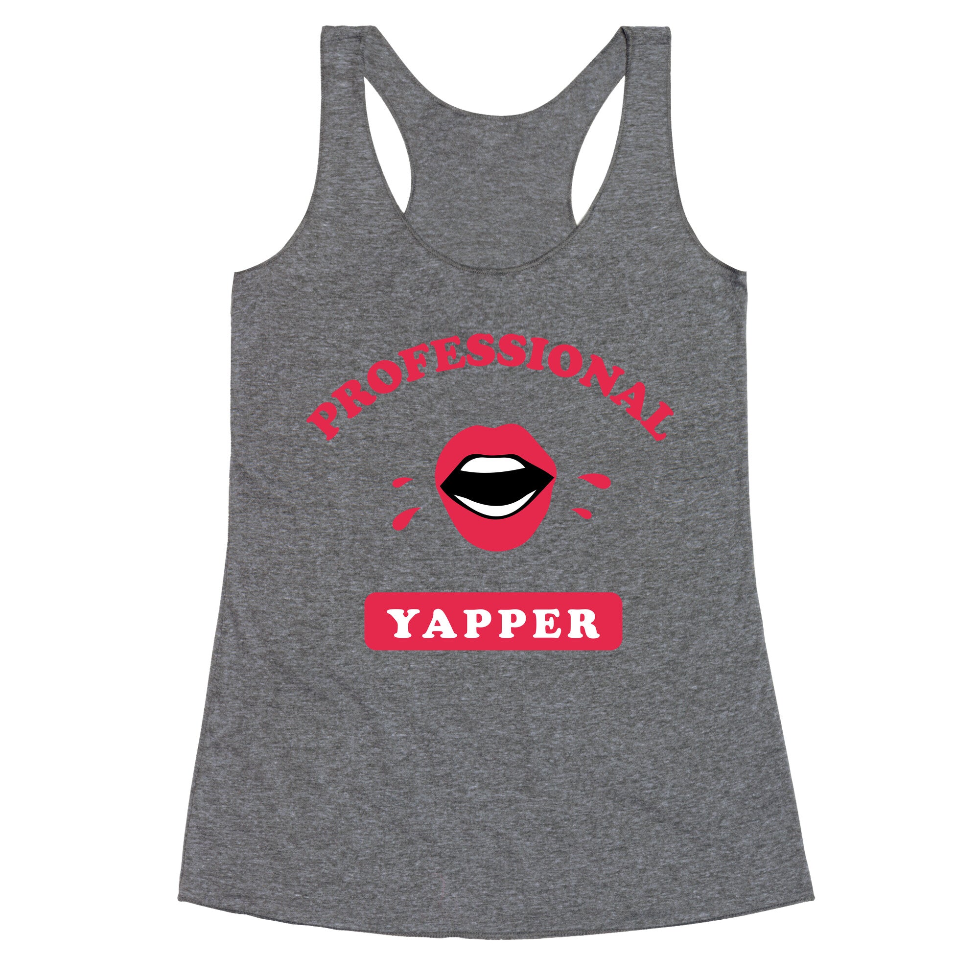 Professional Yapper Racerback Tank