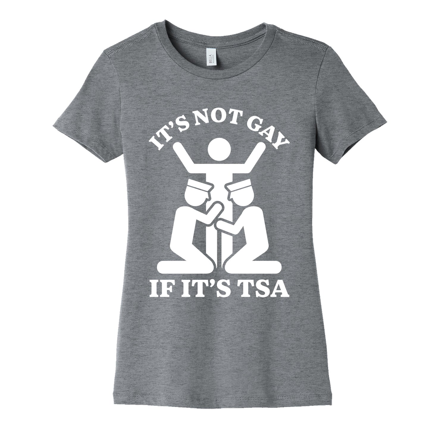 Its Not Gay If Its TSA Womens Cotton Tee