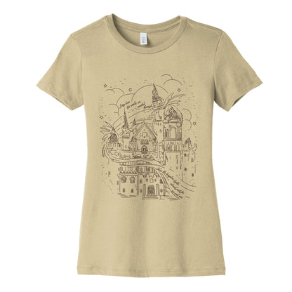 How the Kingdom Lights Shined Womens Cotton Tee