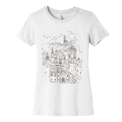 How the Kingdom Lights Shined Womens Cotton Tee