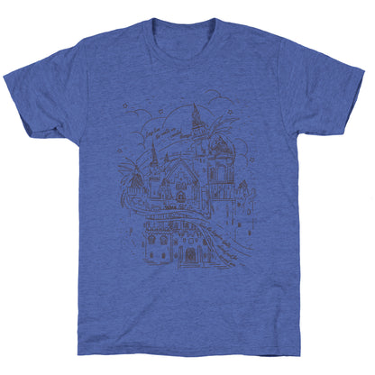 How the Kingdom Lights Shined Unisex Triblend Tee
