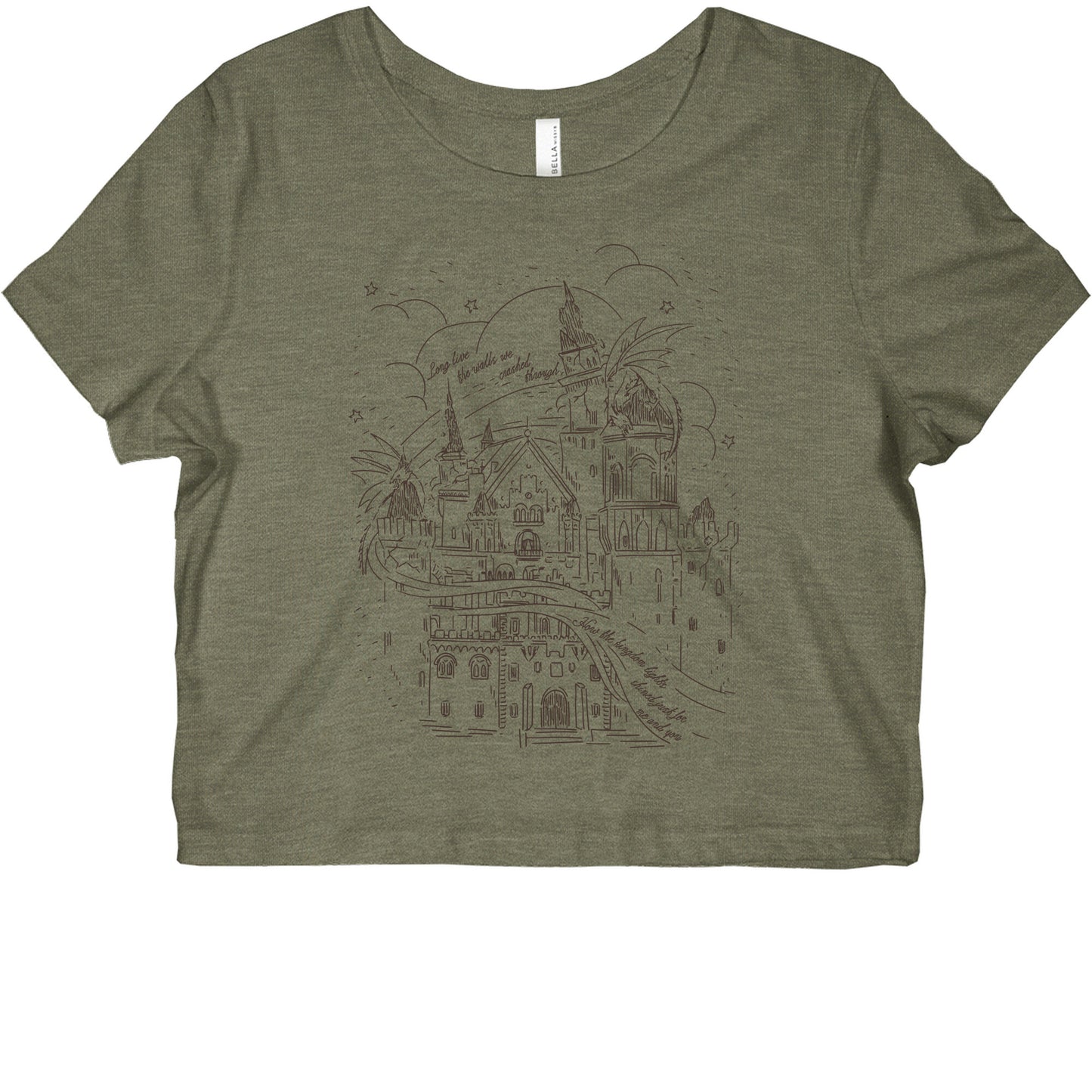 How the Kingdom Lights Shined Graphic Baby Tee