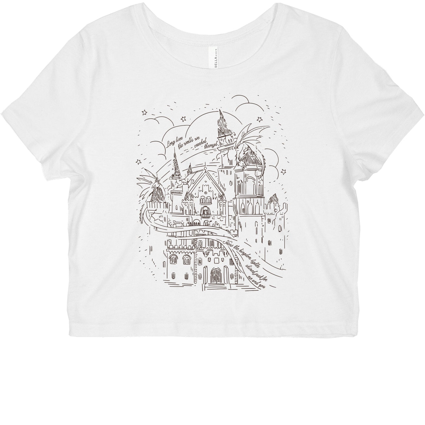 How the Kingdom Lights Shined Graphic Baby Tee
