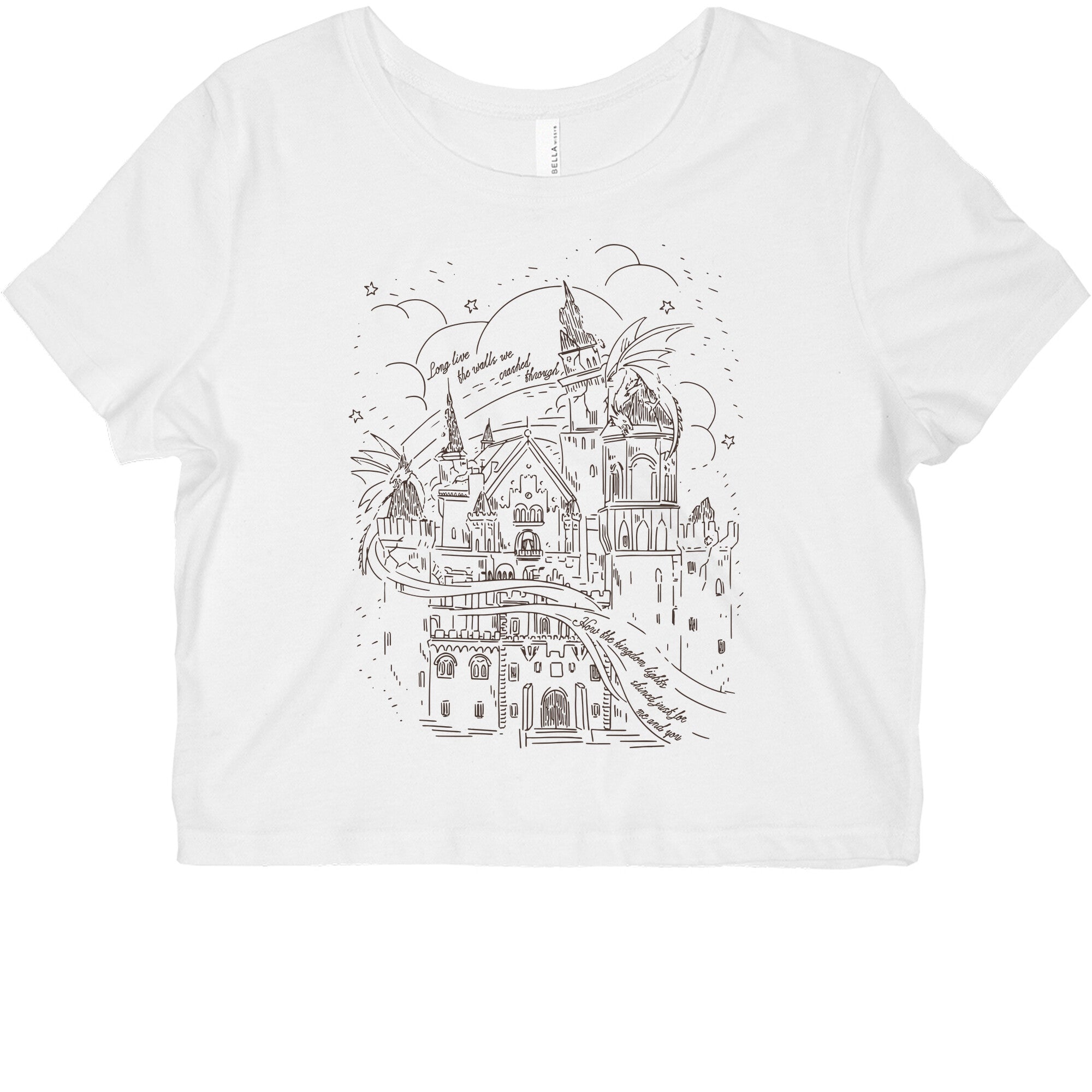 How the Kingdom Lights Shined Graphic Baby Tee