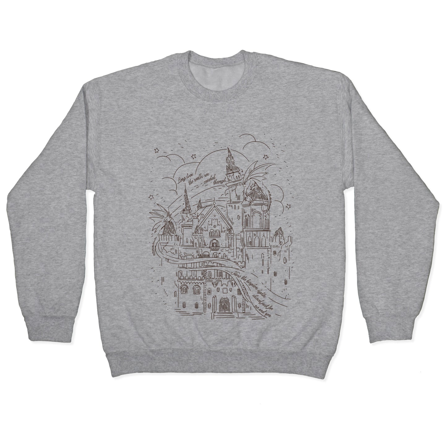 How the Kingdom Lights Shined Crewneck Sweatshirt