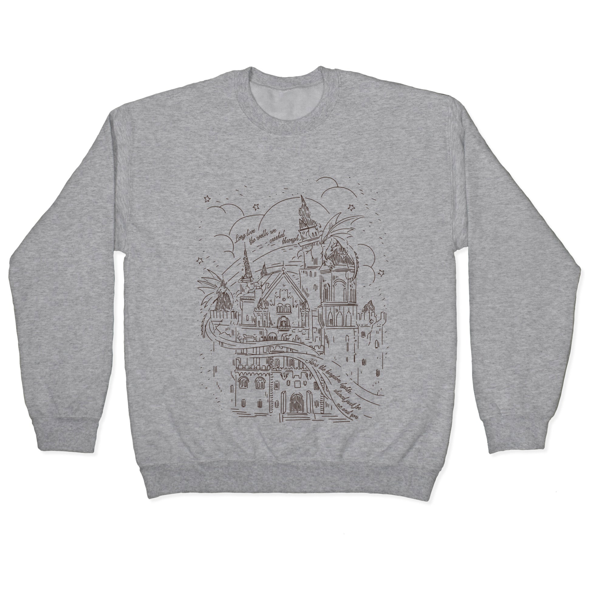 How the Kingdom Lights Shined Crewneck Sweatshirt