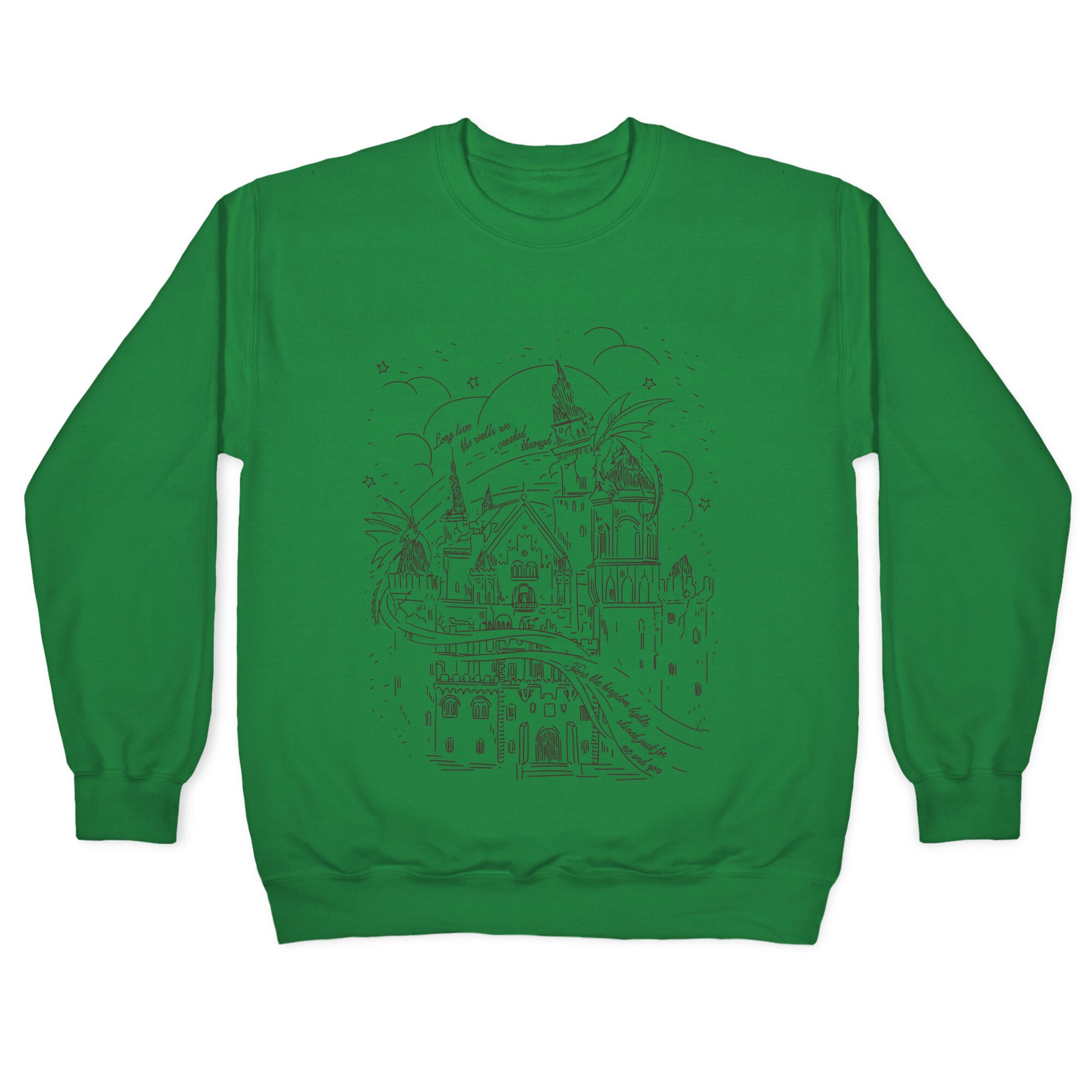 How the Kingdom Lights Shined Crewneck Sweatshirt