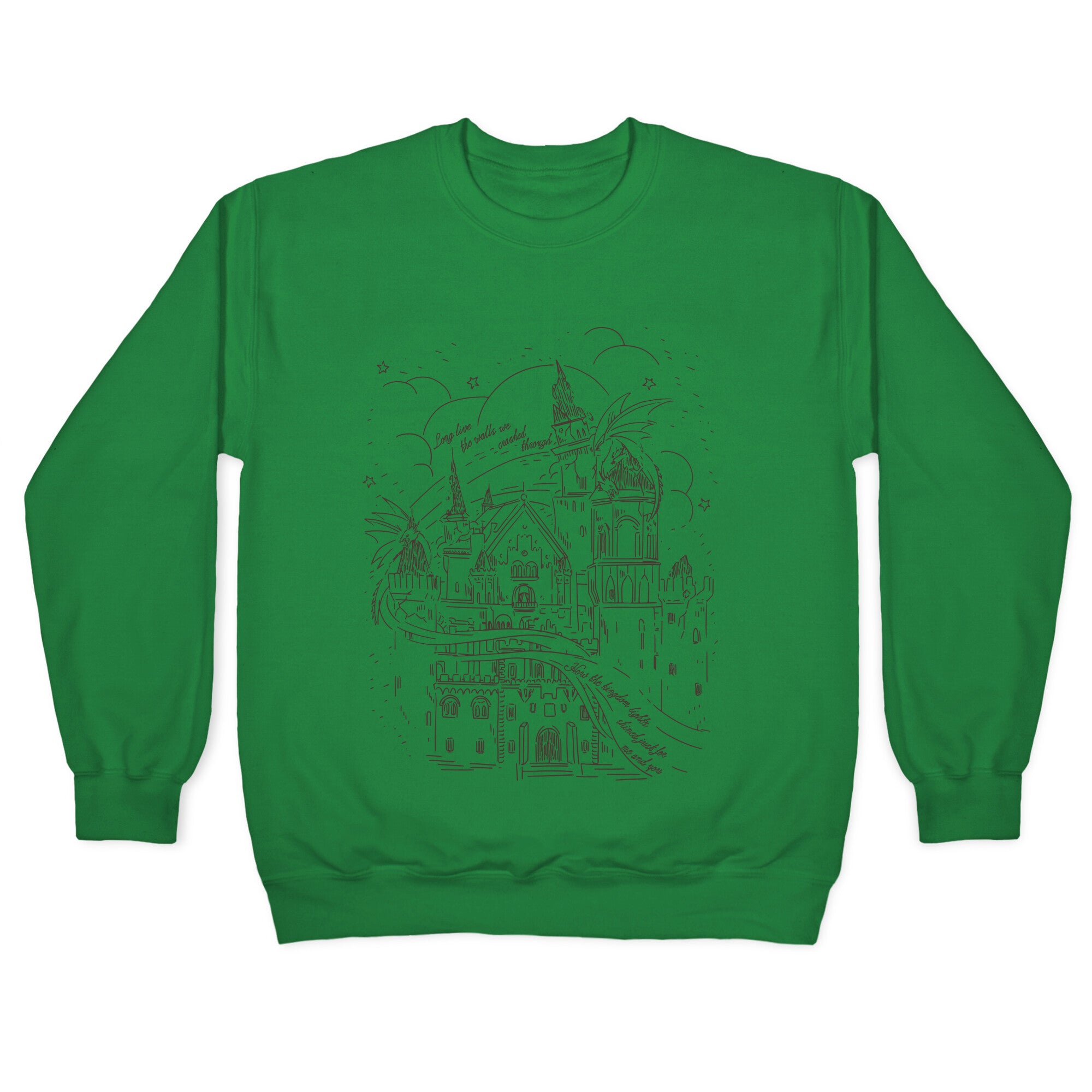 How the Kingdom Lights Shined Crewneck Sweatshirt
