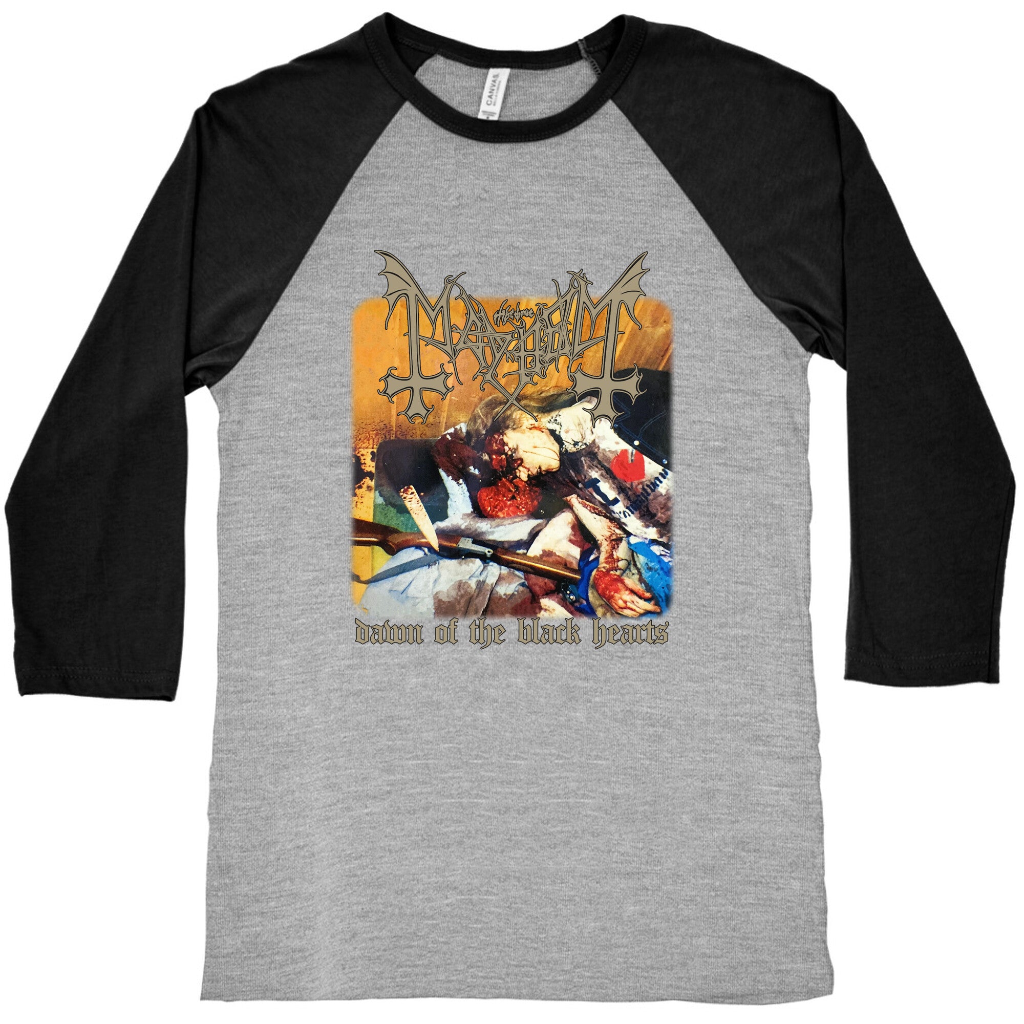 Dawn of the Black Hearts Baseball Tee