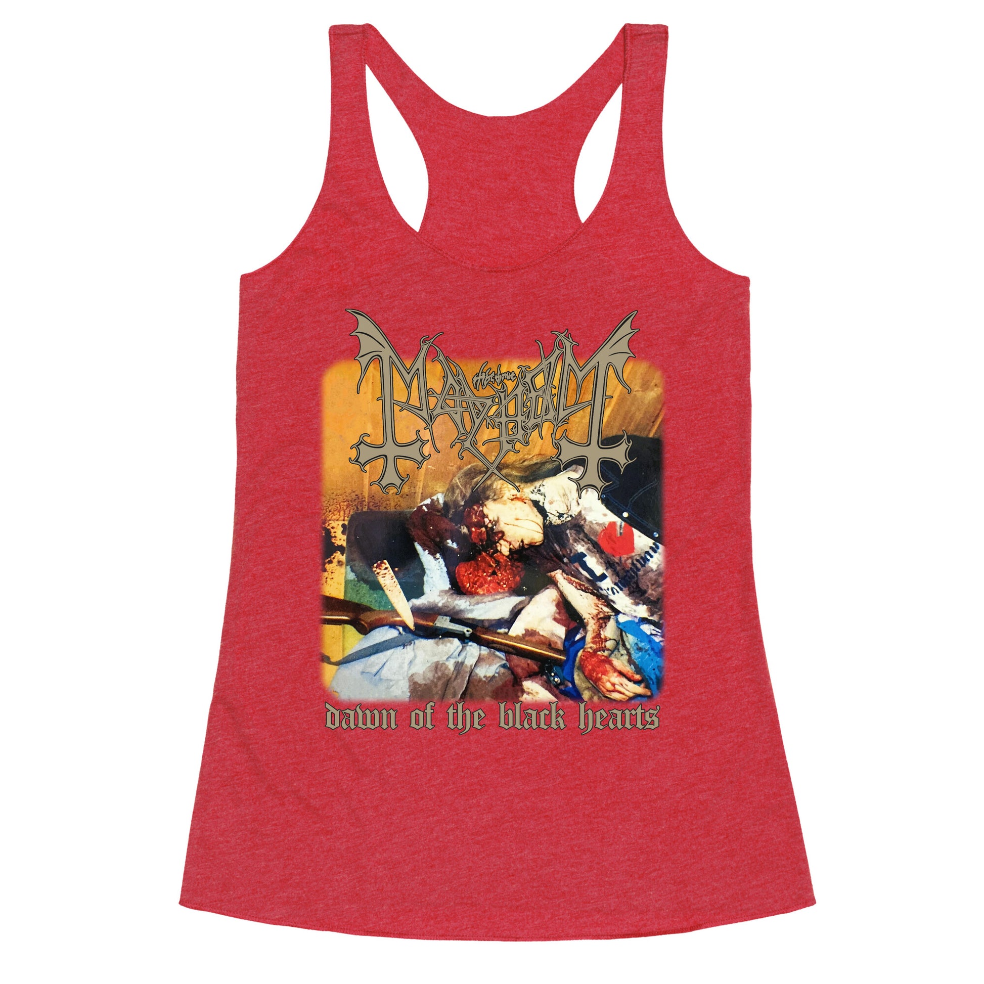 Dawn of the Black Hearts Racerback Tank