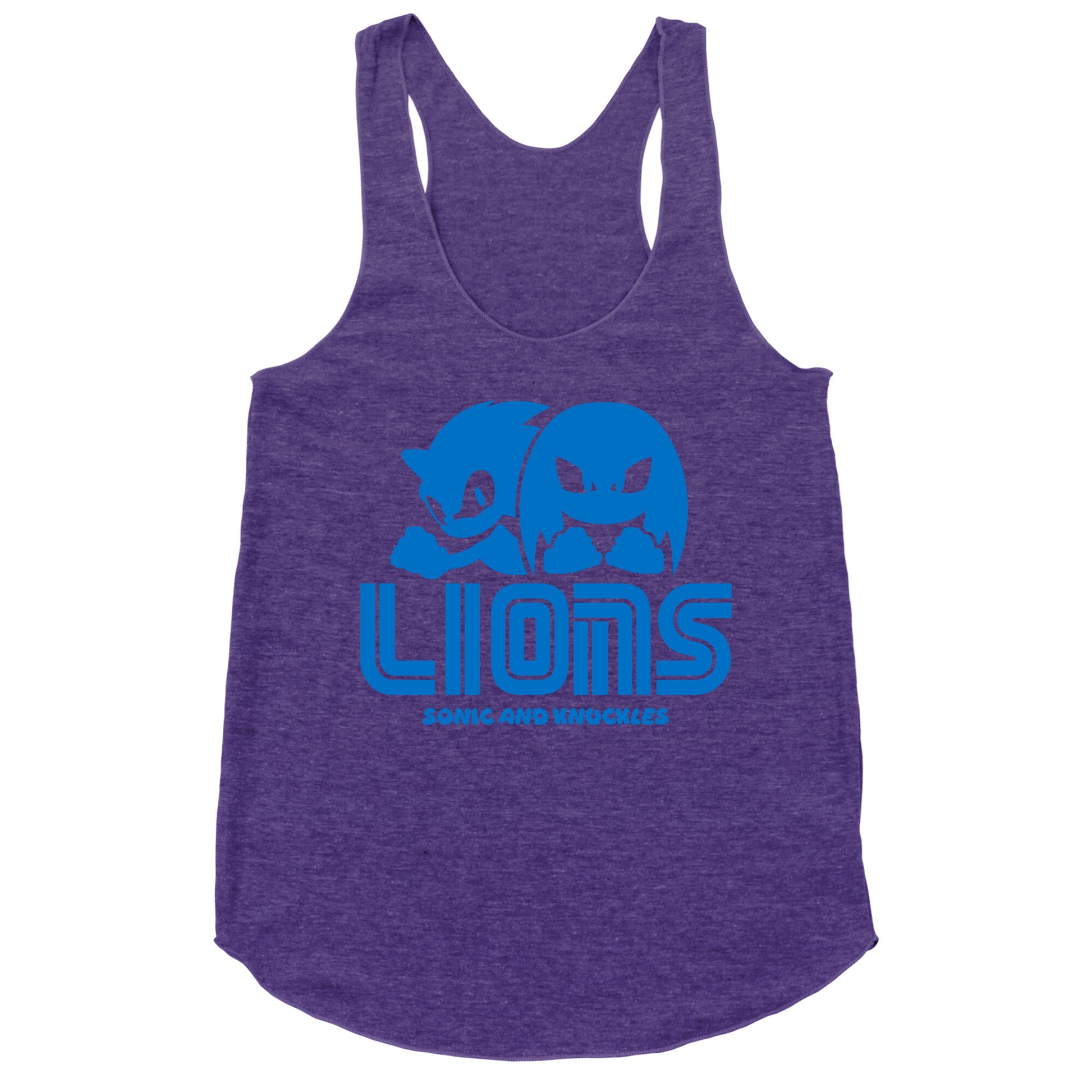 Sonic and Knuckles Lions Racerback Tank